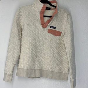 Patagonia Pullover Cream/Pink